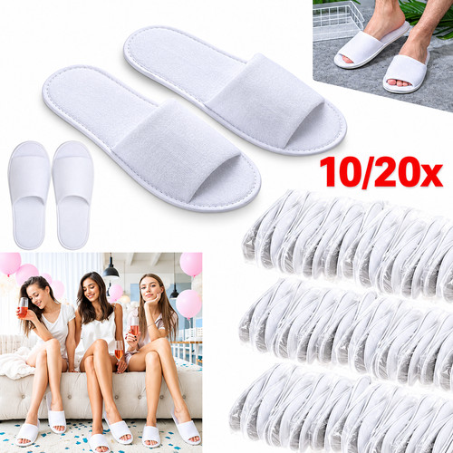 20pairs open toe toweling - 10/20pairs,