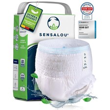 Sensalou Incontinence Diapers Adult Men Women - Nappy Pants Protective Pants