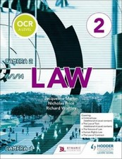 OCR A Level Law Book 2 By