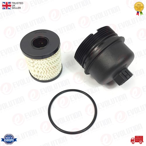 Oil filter housing cap - cap, fits