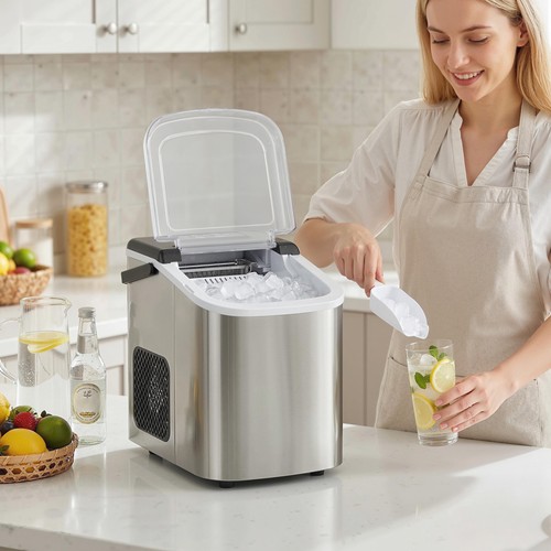 Portable ice maker - ice, maker,