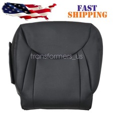 Passenger Bottom Leather Replacement Seat Cover Black For 2001-2006 Lexus LS430