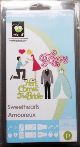 Cricut cartridge sweethearts - cartridge,