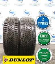 X2 PW 225/45R17 225 45 17 DUNLOP SP SPORT 4D 91H M+S⭐RUN FLAT TYRES*8.6MM (189N)