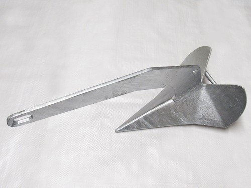 Galvanised steel fixed plough - steel,