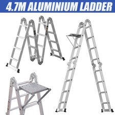 4.7M Aluminium Folding Ladder
