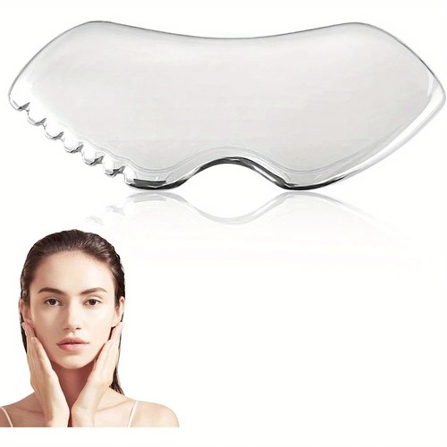 Metal gua sha facial tool - metal,