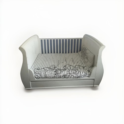 Babymore bel sleigh cot bed - bel,