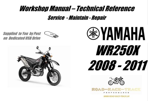 Yamaha wr250x service repair - wr250x,