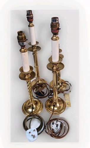 Four candlestick vintage - four,