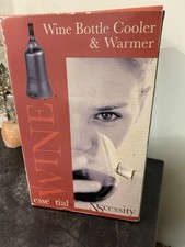 Ncessity Wine Bottle Cooler and Warmer Stainless Steel Brand New