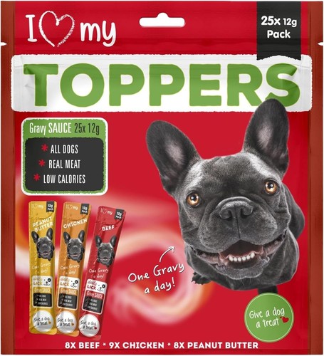 Dog gravy food - toppers, (25