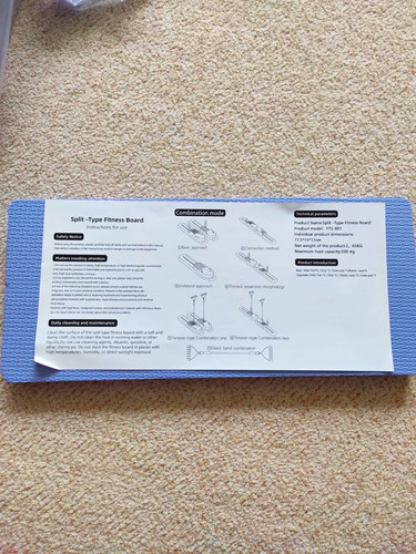 Foldable split type fitness - foldable,