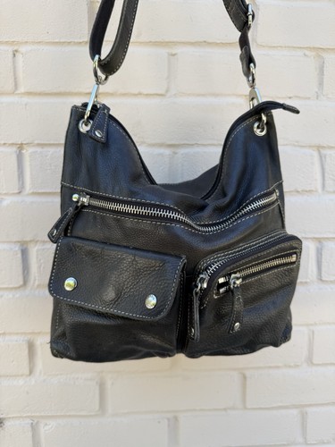 Gorgeous vintage black leather