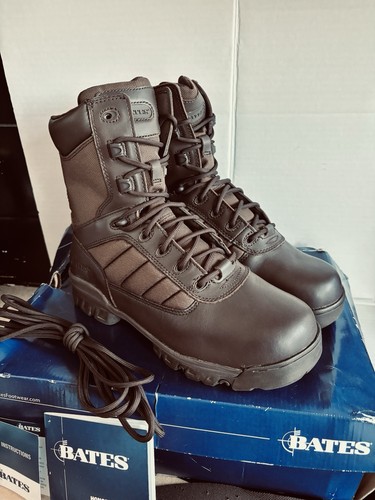 Bates brown leather combat - bates,