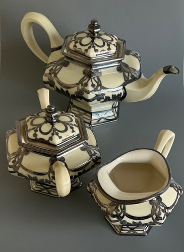 Lenox art deco tea set - art,