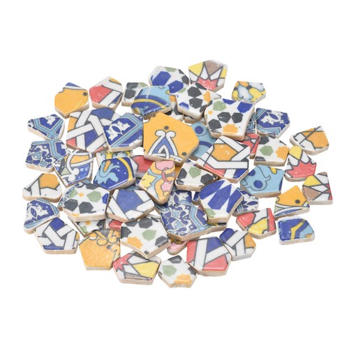 Irregular ceramic mosaic - irregular,
