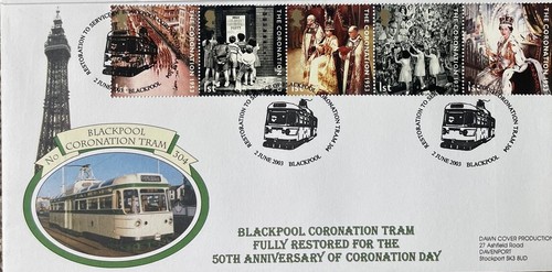 Blackpool coronation tram 2003 - blackpool,
