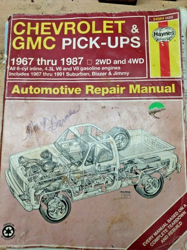 Haynes 1967 1987 - 1967, 69