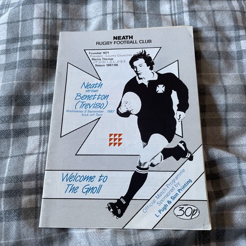 1987 neath benetton treviso - neath, v