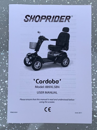 Shoprider cordoba mobility - shoprider,