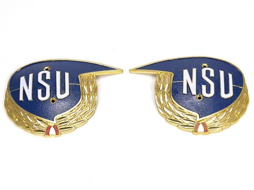 Nsu tank emblem pair - tank,