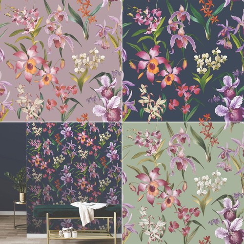 Rasch maya floral - maya,