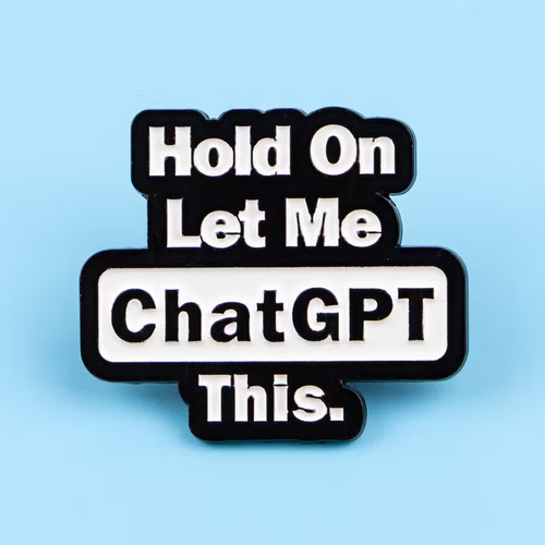 Funny enamel pin - enamel, badge