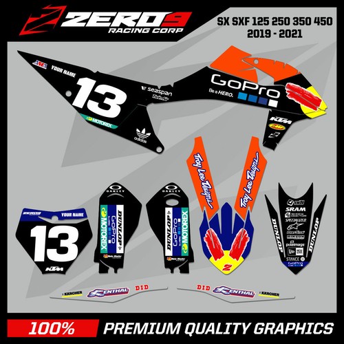 Custom graphics kit ktm sx - kit:,