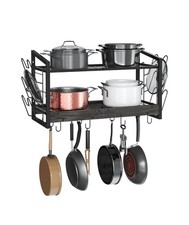 Hanging Pot Rack Wall Mounted