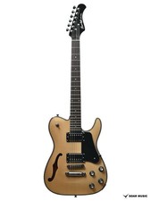 Bacchus BARON-JAZZ NA Electric Guitar Semi-Hollow Arch Top Spruce Top Nyatoh