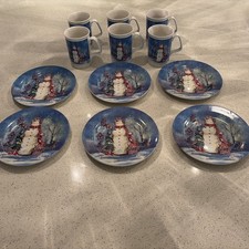 Trade Winds Tableware Snowman