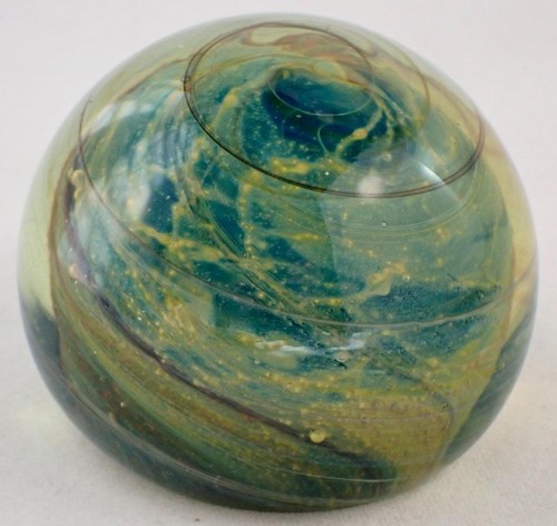 Mdina glass paperweight malta - mdina,