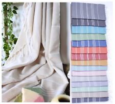 Large Cotton Towel Lightweight Beach Bath Yoga Gym Turkish Peshtemal Absorbing