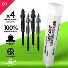 4PC New Glow Plug 19850-54090 Fits For Toyota 1N 1NT 2L 2LT 2LTE 2LTHE 3L