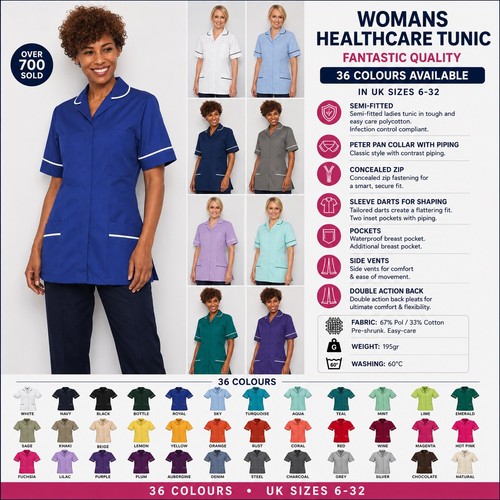 Womens dress tunic nurses - womens,