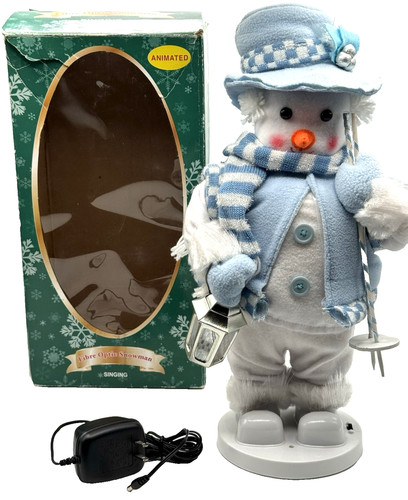 Fiber optic snowman - optic,