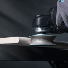 Bihui Bullnose Grinding Wheel for Angle Grinders For Use Wet or Dry-10MM