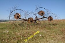 Photo 6x4 Vicon Acrobat on Hergest Ridge Gladestry A Vicon Acrobat, a hay c2015