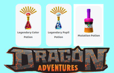 MUTATION POTION | LEGENDARY COLOR POTION - Roblox Dragon Adventures (DA)