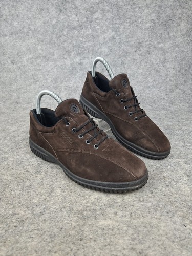 Ecco soft coffee brown - coffee, nubuck