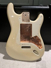 Stratocaster Guitar Body White