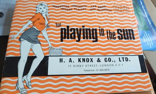 Sexy cover rare - 1970, radio