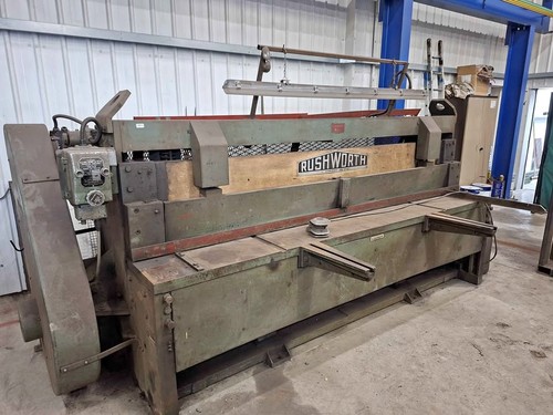 Rushworth guillotine used - rushworth,