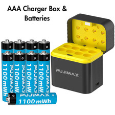 8-Pack Rechargeable Battery