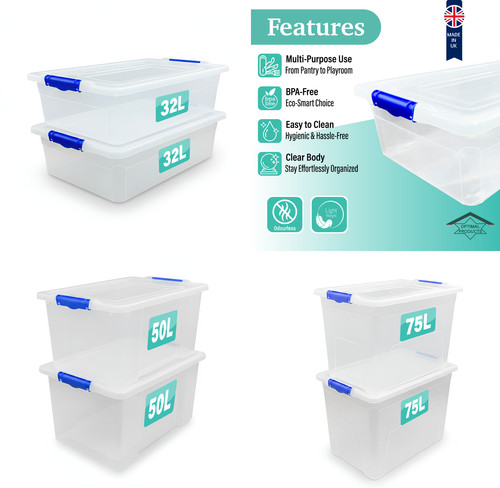 Pack plastic stackable - of, 2