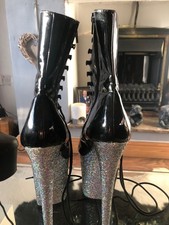 pleasers flamingo UK size 4