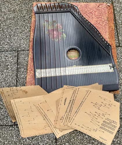 Zither concert harp - harp,
