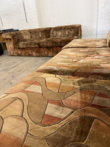 Vintage modular 1970s sofa - 1970s,