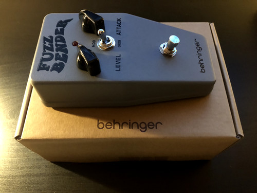 Behringer fuzz bender electric - fuzz,